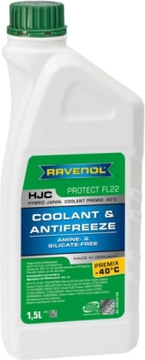 RAVENOL HJC PREMIX -40°C PROTECT FL22 – chladicí kapalina, 1,5 l