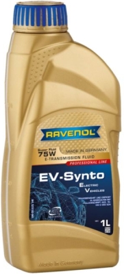 RAVENOL EV-SYNTO SUPER FLUID 75W E-TF – olej pro elektrické pohony, 1 l
