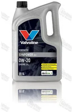 VALVOLINE SynPower DX1 0W-20 – 5 l