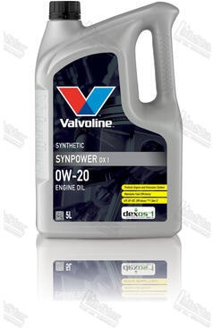 VALVOLINE SynPower DX1 0W-20 – 5 l