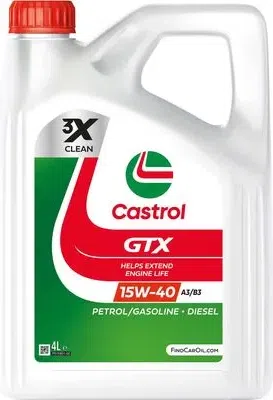 Castrol GTX 15W-40 A3/B3 – 4 l