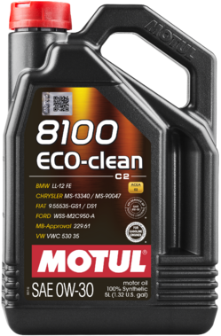 MOTUL 8100 ECO-CLEAN 0W-30 5 l