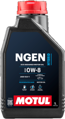 MOTUL NGEN HYBRID 0W-8 1 l