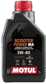 MOTUL SCOOTER POWER 5W-40 4T MA 1 l
