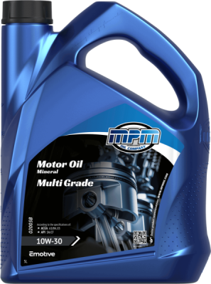 MPM 10W-30 Mineral – motorový olej 5 l