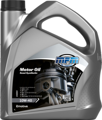 MPM 10W-40 Semi Synthetic – motorový olej 4 l