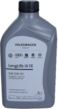 Volkswagen / VAG LongLife III FE 0W-30 – originální motorový olej 1 l