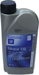 GM / Opel Genuine dexos2 Longlife 5W-30 – originální motorový olej 1 l