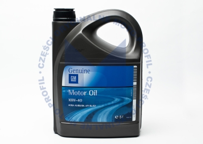 GM / Opel Genuine 10W-40 – originální motorový olej 5 l