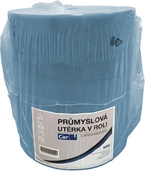 CARFIT 3-vrstvá průmyslová papírová utěrka v roli 38x36 cm, délka 360m, 1000 útržků