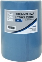 CARFIT 3-vrstvá průmyslová papírová úterka v roli, 100% celulóza, 38x37 cm, délka 190m, 500 útržků