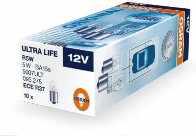 Autožárovka OSRAM 5008 – R10W, 12 V, 10 W, BA15s