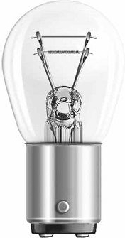 Autožárovka OSRAM 7225 – P21/4W, 12 V, 21/4 W, BAZ15d