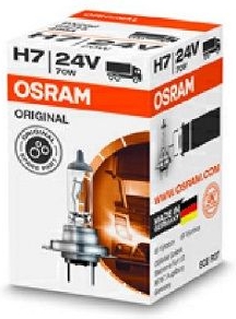 Žárovka do světlometu OSRAM 64215 – H7, 24 V, 70 W, PX26d