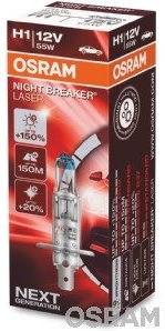 Žárovka do světlometu OSRAM 64150NL – H1, 12 V, 55 W, P14.5s
