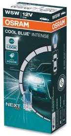 Autožárovka OSRAM 2825CBN – W5W, 12 V, 5 W, W2.1x9.5d