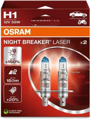 Žárovka do světlometu OSRAM 64150NL-2HB – H1, 12 V, 55 W, P14.5s
