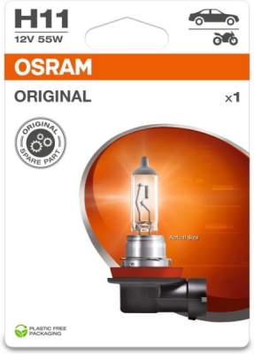 Žárovka do světlometu OSRAM 64211-1BL – H11, 12 V, 55 W, PGJ19-2