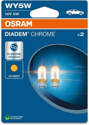 Autožárovka OSRAM 2827DC-2BL – WY5W, 12 V, 5 W, W2.1x9.5d