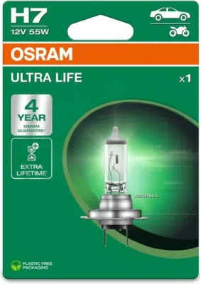 Žárovka do světlometu OSRAM 64210ULT-1BL – H7, 12 V, 55 W, PX26d