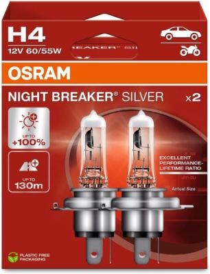 Žárovka do světlometu OSRAM 64193NBS-2HB – H4, 12 V, 60/55 W, P43t