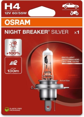 Žárovka do světlometu OSRAM 64193NBS-1BL – H4, 12 V, 60/55 W, P43t