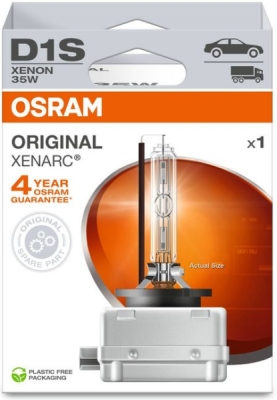 Xenonová výbojka OSRAM 66140-1HB – D1S, 85 V, 35 W, Pk32d-2