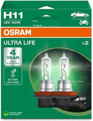 Žárovka do světlometu OSRAM 64211ULT-2HB – H11, 12 V, 55 W, PGJ19-2