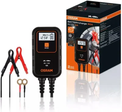 Automatická nabíječka OSRAM OEBCS904 – 6/12 V, 4 A