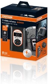 Kompresor OSRAM TYREinflate OTIR4000 – digitální, akumulátorový