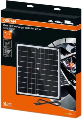 Solární panel OSRAM OSP2000 – BATTERYcharge SOLAR 20 W