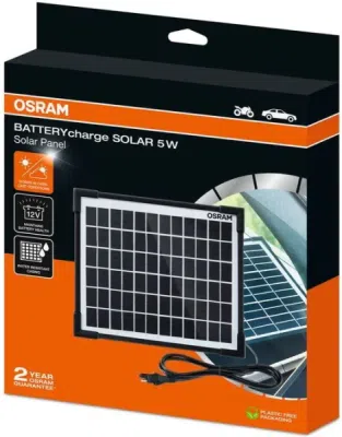 Solární panel OSRAM OSP500 – BATTERYcharge SOLAR 5 W