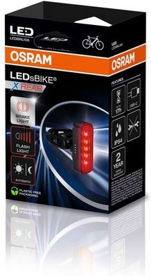 Zadní světlo na kolo OSRAM LEDBRL106 – LEDsBIKE X REAR
