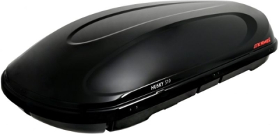 KAMEI HUSKY 510 – střešní box 510 l, černý lesklý