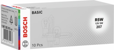 BOSCH 1 987 302 815 – autožárovka R5W, 12 V, 5 W – Basic