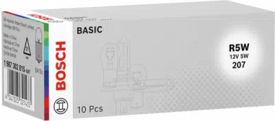 BOSCH 1 987 302 815 – autožárovka R5W, 12 V, 5 W – Basic