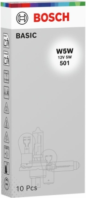 BOSCH 1 987 302 819 – autožárovka W5W, 12 V, 5 W – Basic