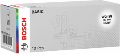 BOSCH 1 987 302 822 – autožárovka W21W, 12 V, 21 W – Basic