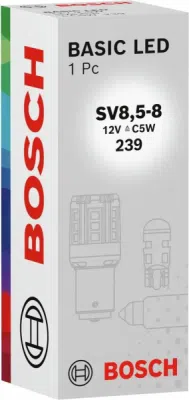 BOSCH 1 987 302 880 – led žárovka C5W, 12 V, 2,5 W – Basic LED