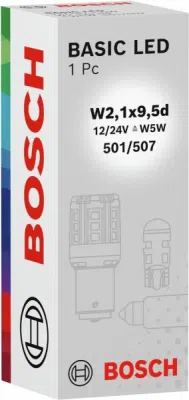 BOSCH 1 987 302 881 – led žárovka W5W, 12 V, 1 W – Basic LED