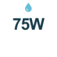 75W