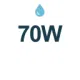 70W