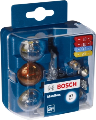 BOSCH 1 987 301 113 – MaxiBox H7, sada náhradních autožárovek 12 V