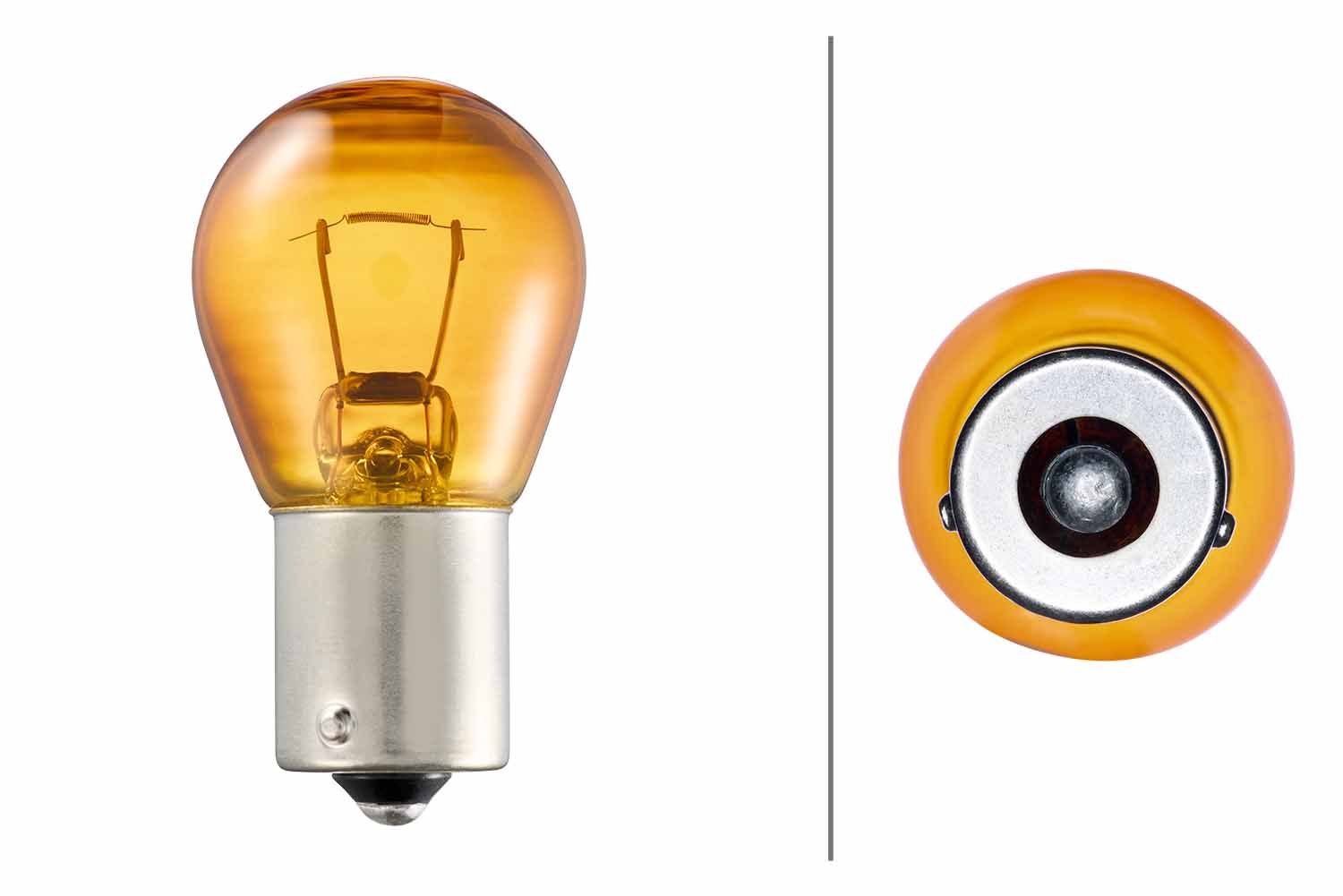 Žárovka HELLA PY21W 12 V 21 W, BAU15s – Standard