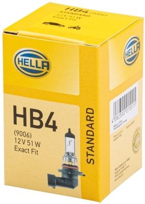 Žárovka HELLA HB4 12 V 51 W, P22d – Standard