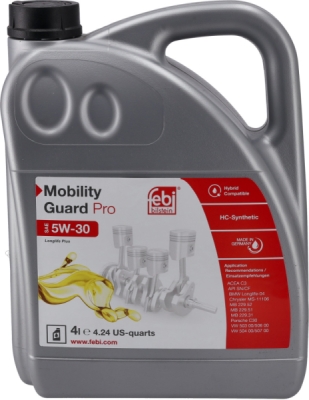 FEBI BILSTEIN 32946 – Motorový olej Mobility Guard Pro 5W-30, 4 l