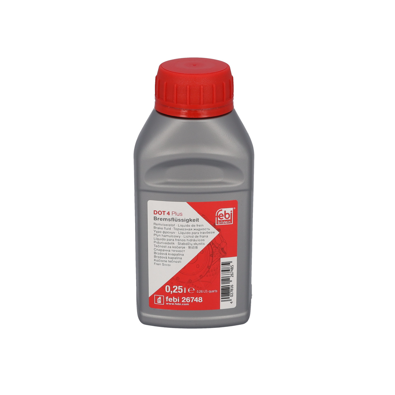 FEBI BILSTEIN 26748 – Brzdová kapalina DOT 4, 0,25 l