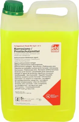FEBI BILSTEIN 26581 – Chladicí kapalina Renault typ D, hotová směs, 5 l