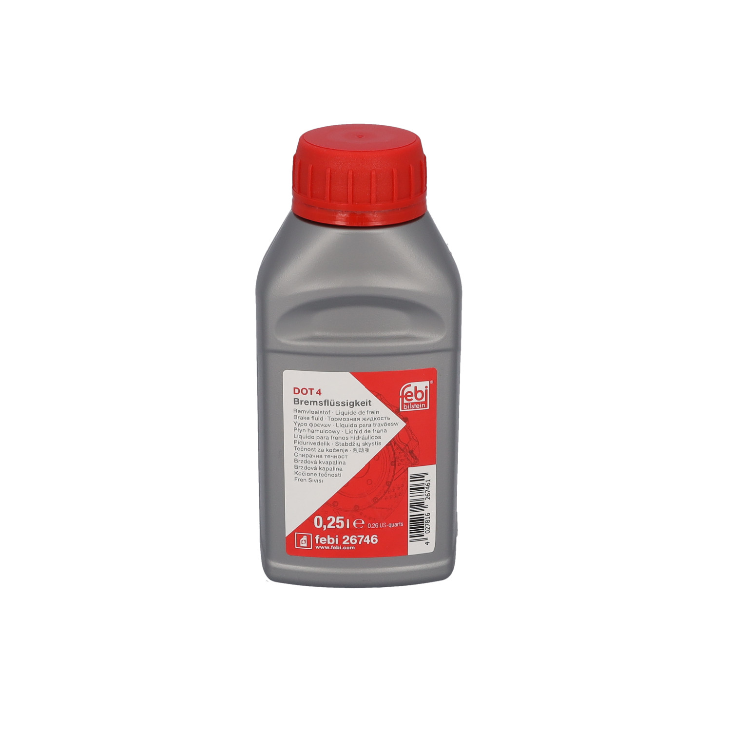 FEBI BILSTEIN 26746 – Brzdová kapalina DOT 4, 0,25 l