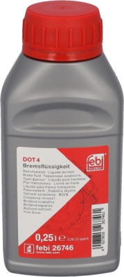FEBI BILSTEIN 26746 – Brzdová kapalina DOT 4, 0,25 l